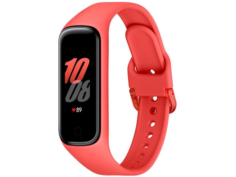 Smartband Samsung Galaxy - Fit2 Vermelho - Smartband - Magazine Luiza